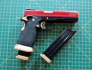 Action Air pistol shooter mid-stage — Pinhoe TSC.